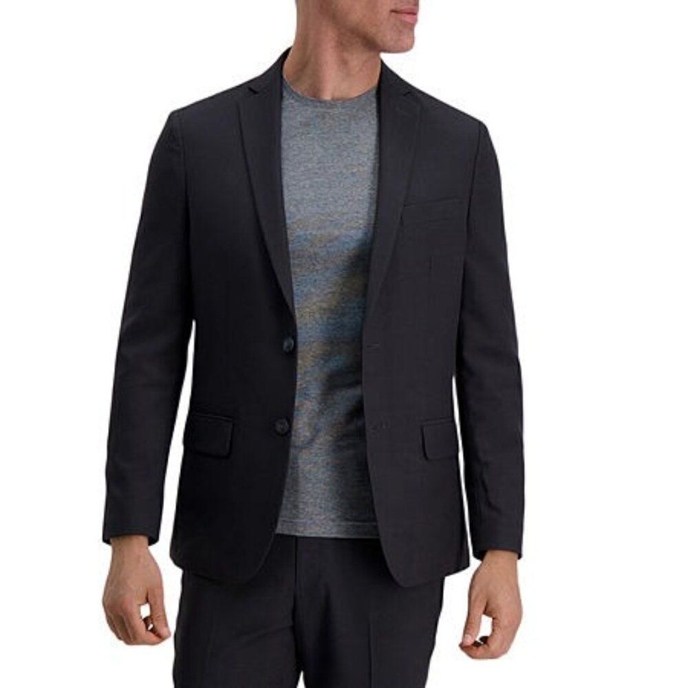 Men's HAGGAR Smart‎ Wash Slim Fit Suit Separates Jacket 42